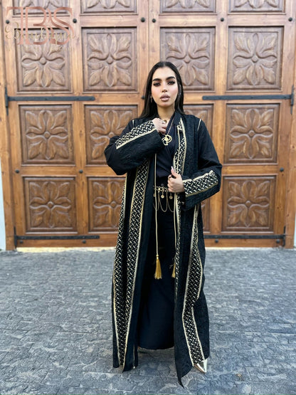 Gold & Black Kaftan