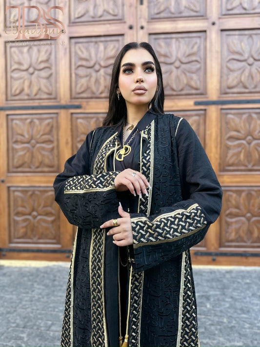 Gold & Black Kaftan